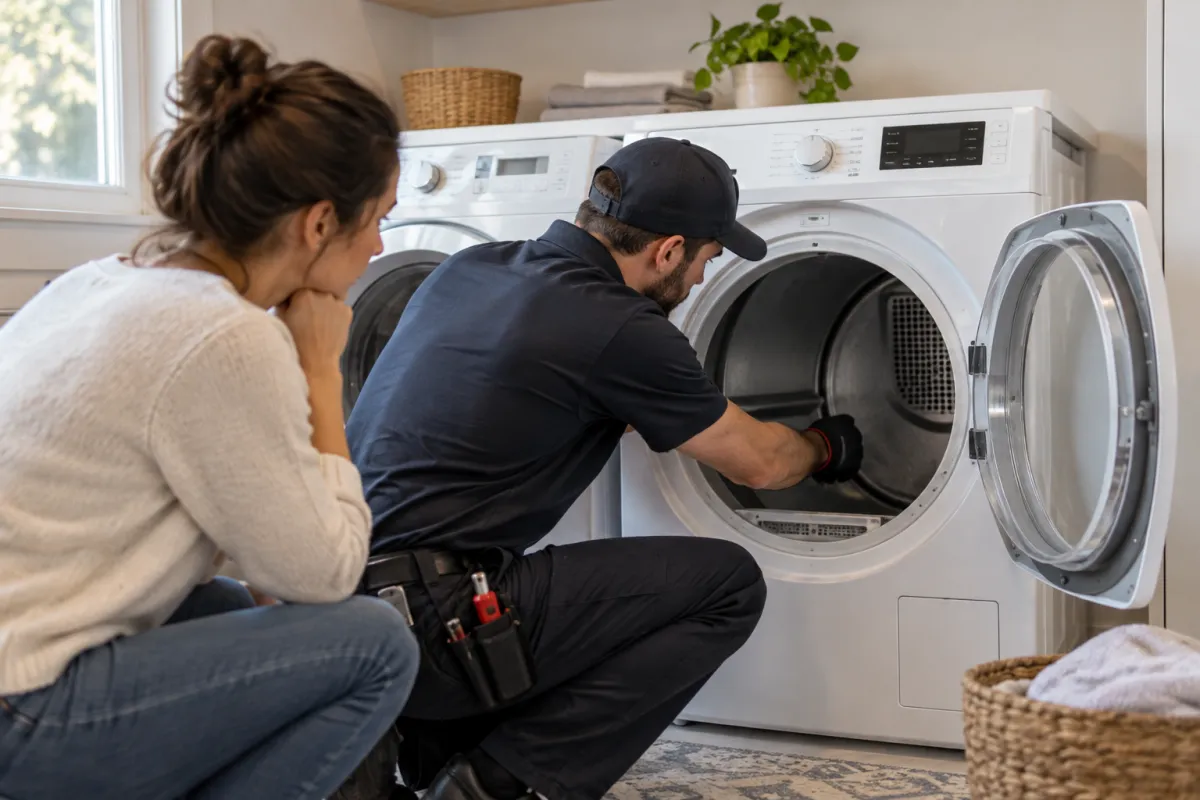 Find the cause of a stalled dryer