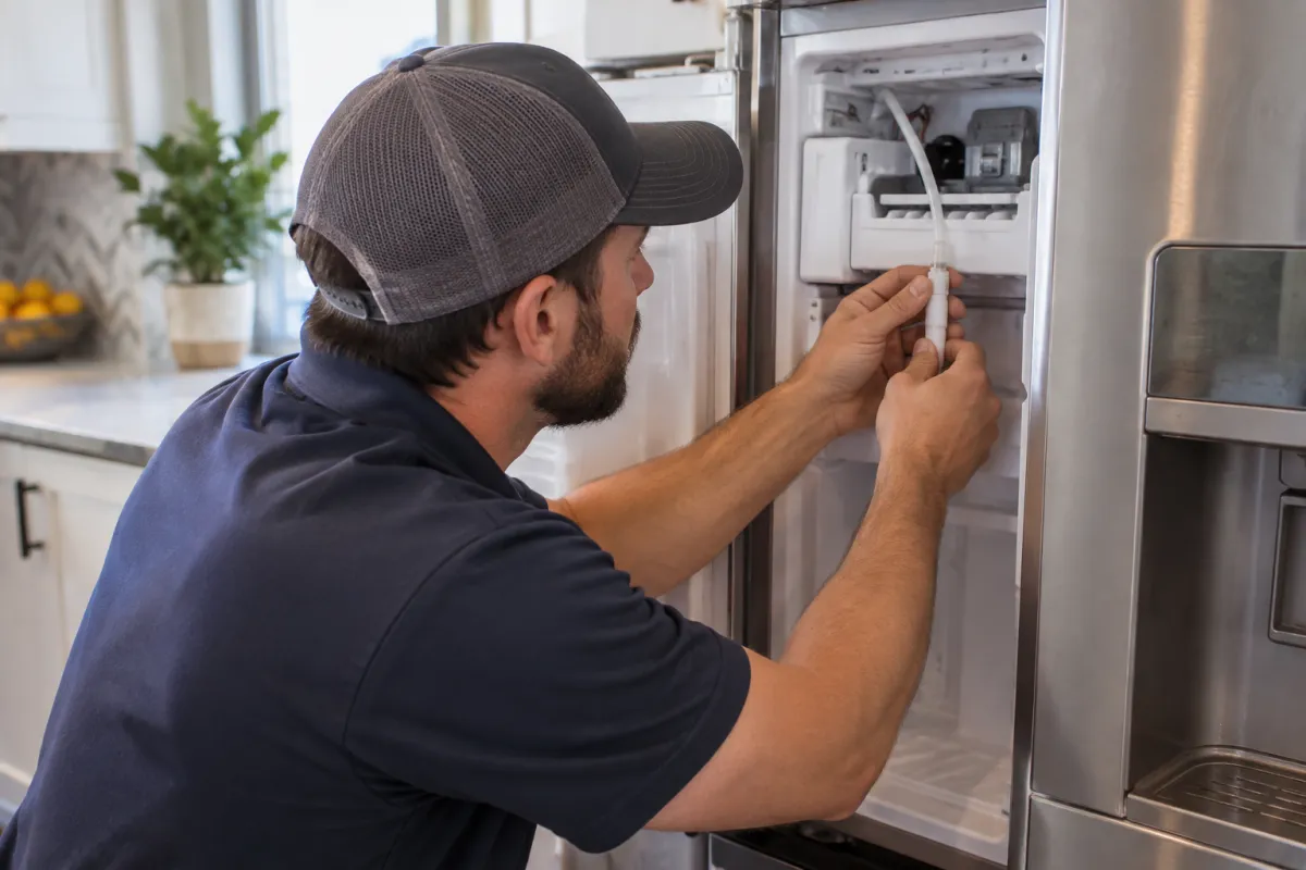 Restore water flow to your ice maker
