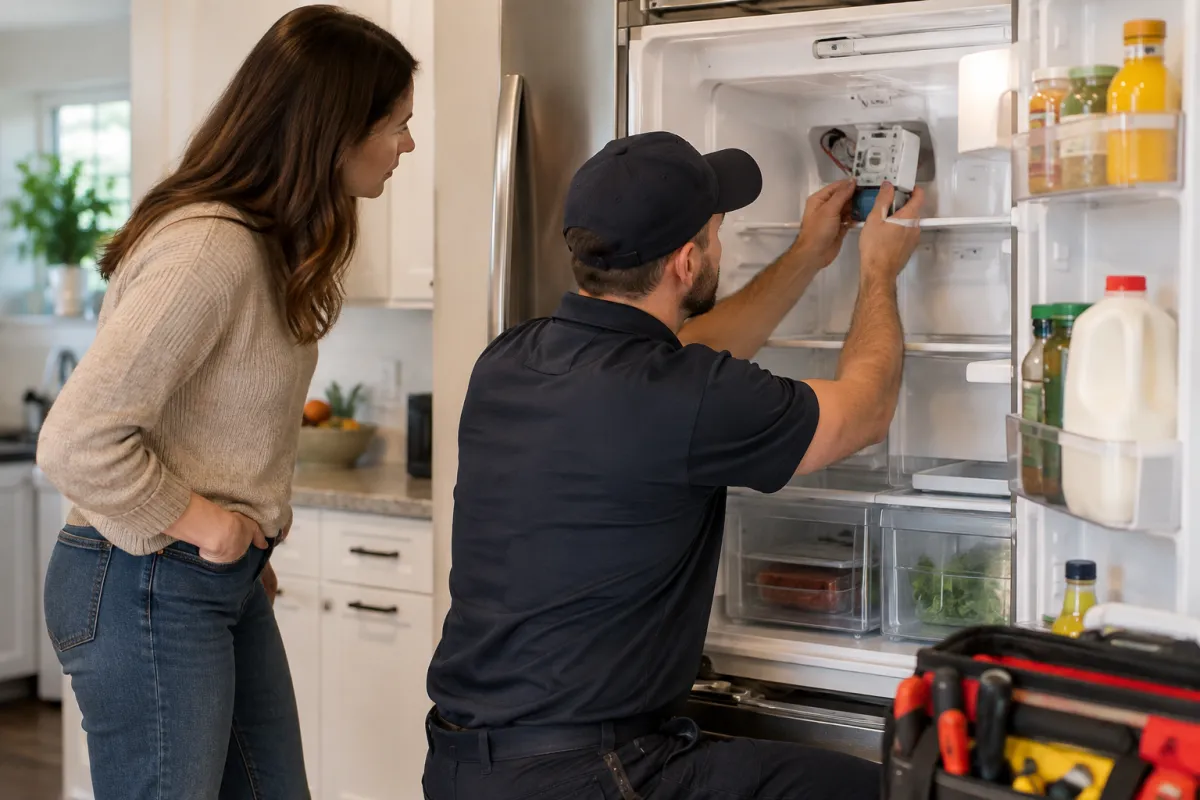 Restore steady refrigerator cooling