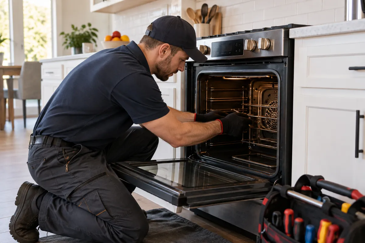 Clear steps for restoring your oven safely
