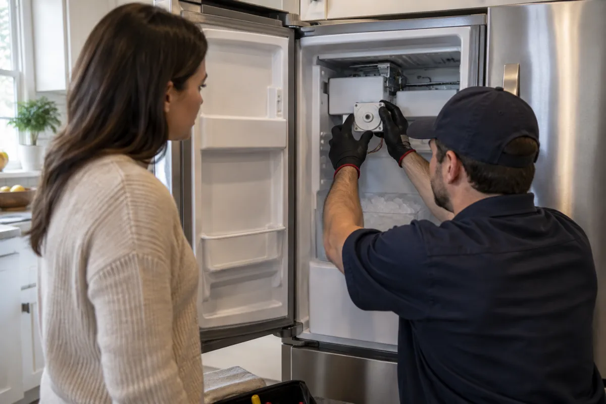 Restore ice production with a new motor