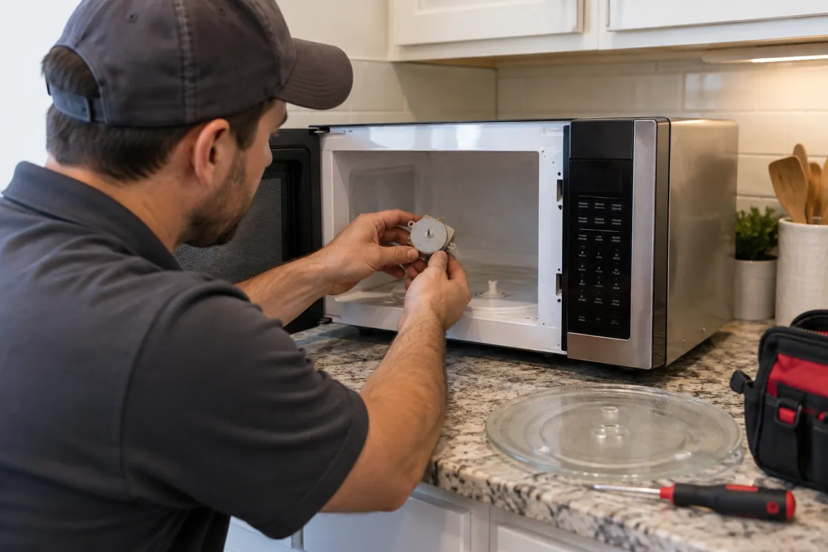 Restore even microwave heating