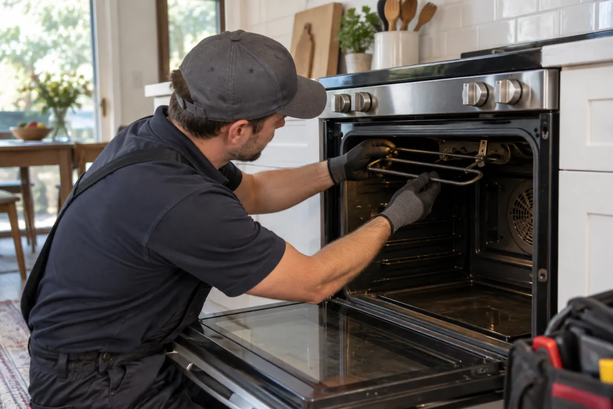 Replace your oven’s failing heating element
