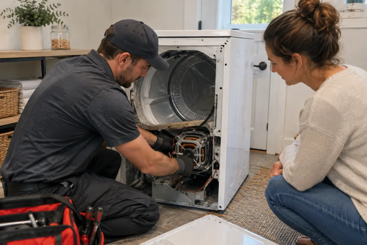Restore dependable drying with a new motor