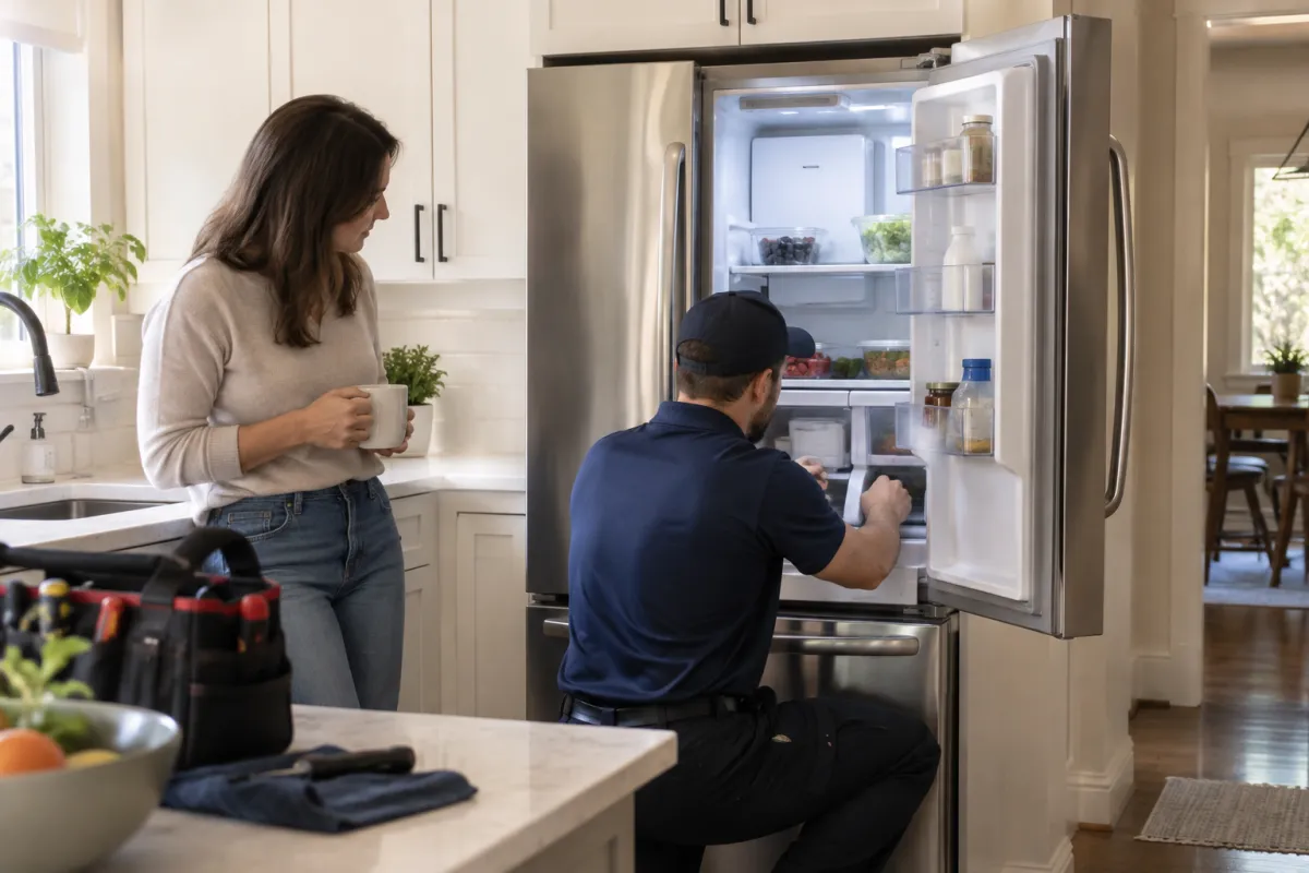 GE refrigerator repairs for a dependable kitchen