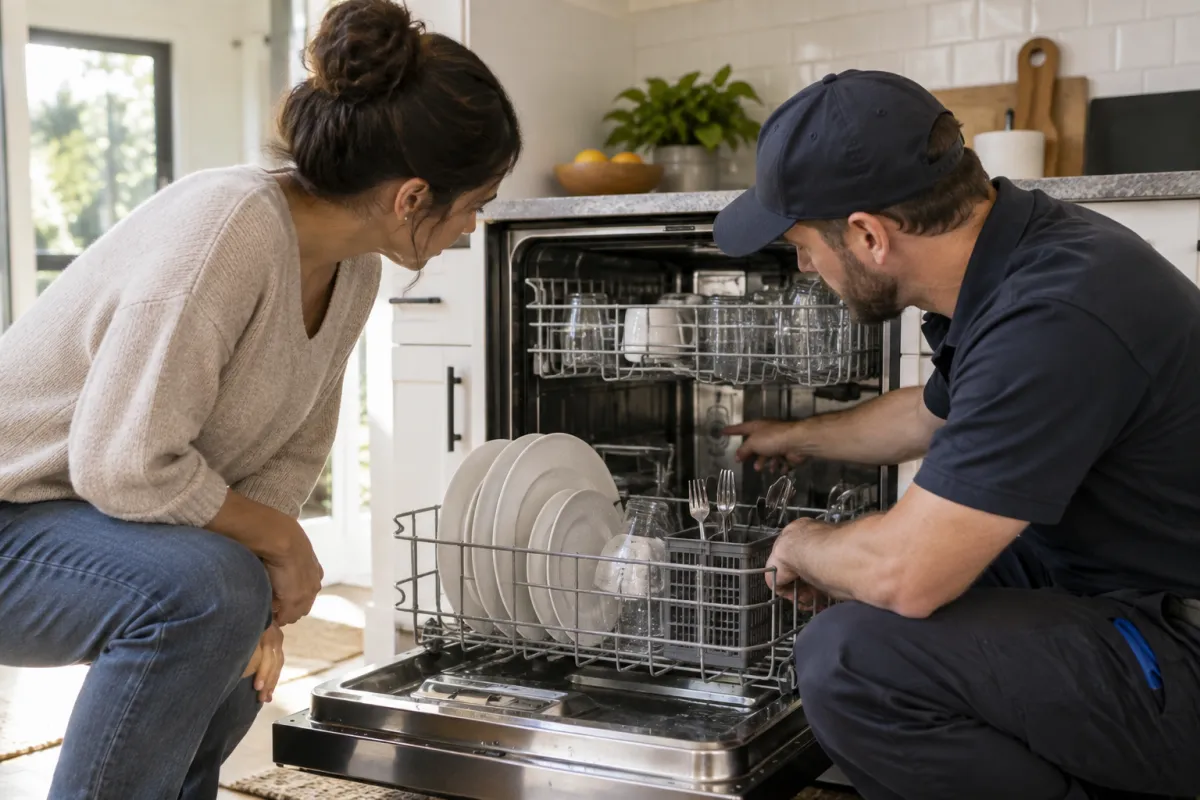 Find out why dishes stay wet