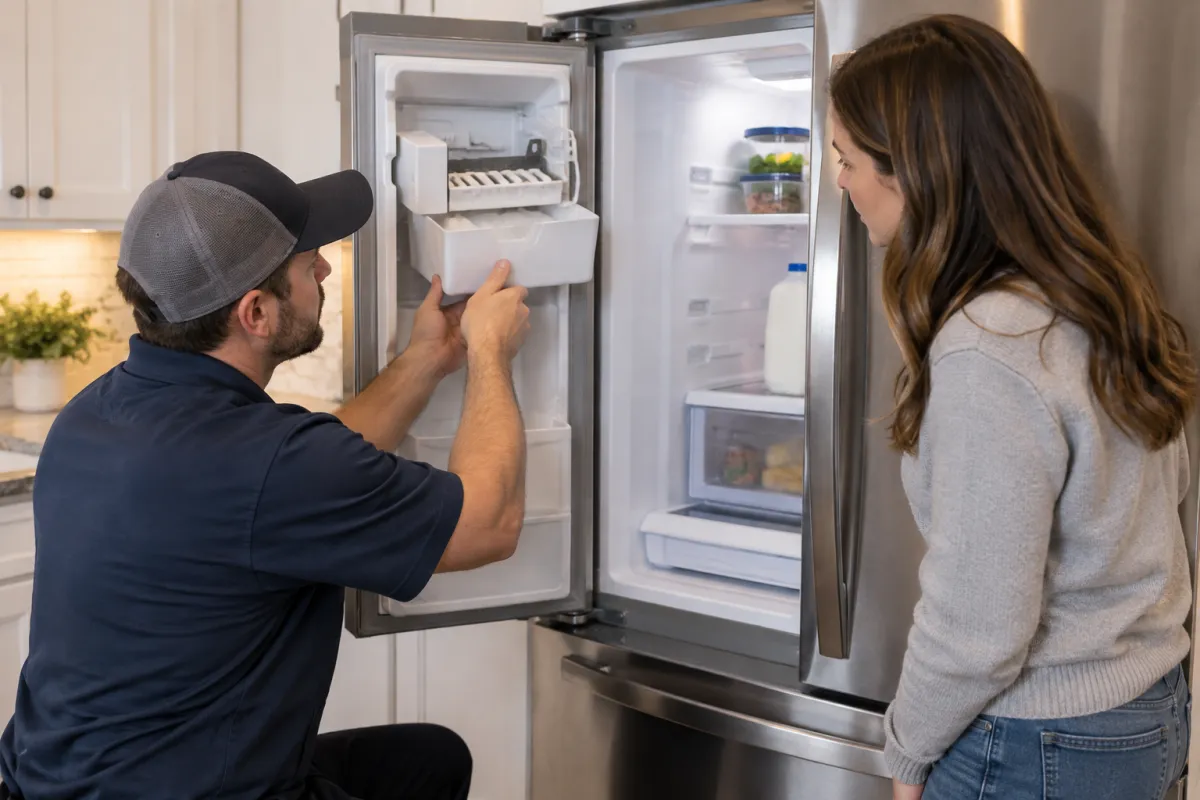 Ice maker repair for dependable daily ice
