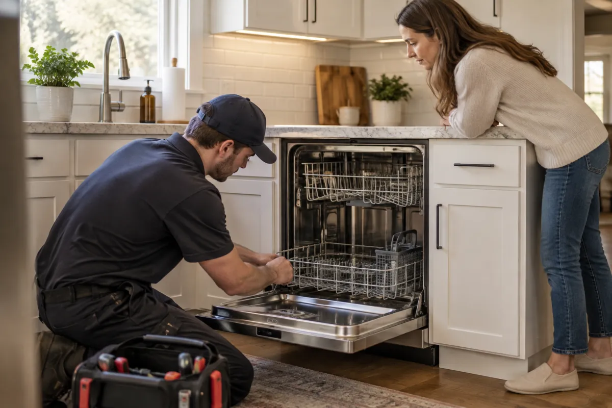 KitchenAid dishwasher help when it matters