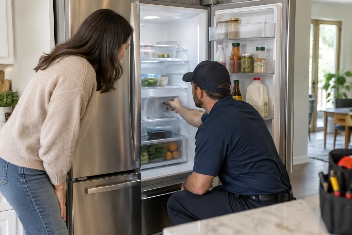 Get clear answers for a warm fridge