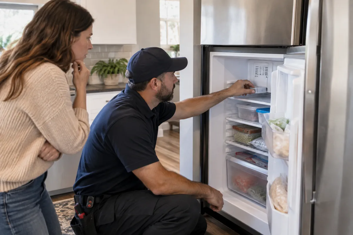 Find out why your freezer stopped freezing