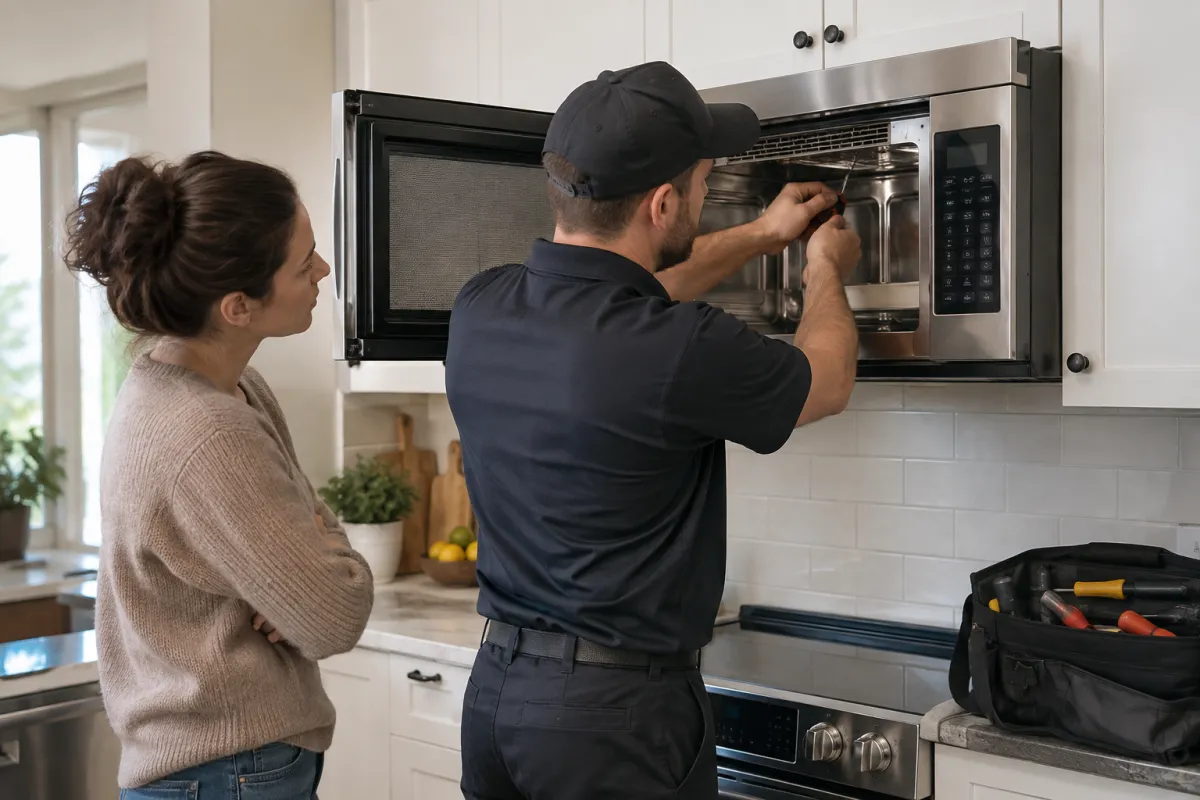 Get your KitchenAid microwave working again