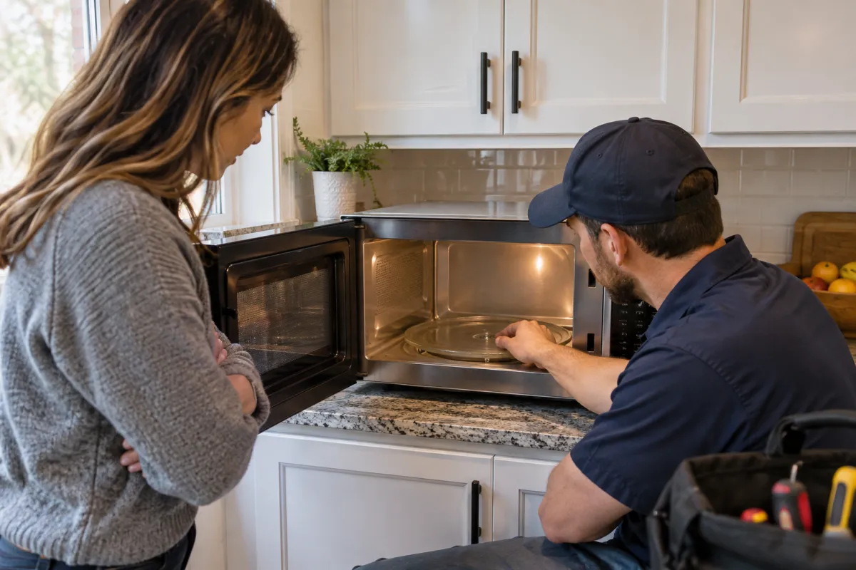 Why your microwave turntable stopped spinning
