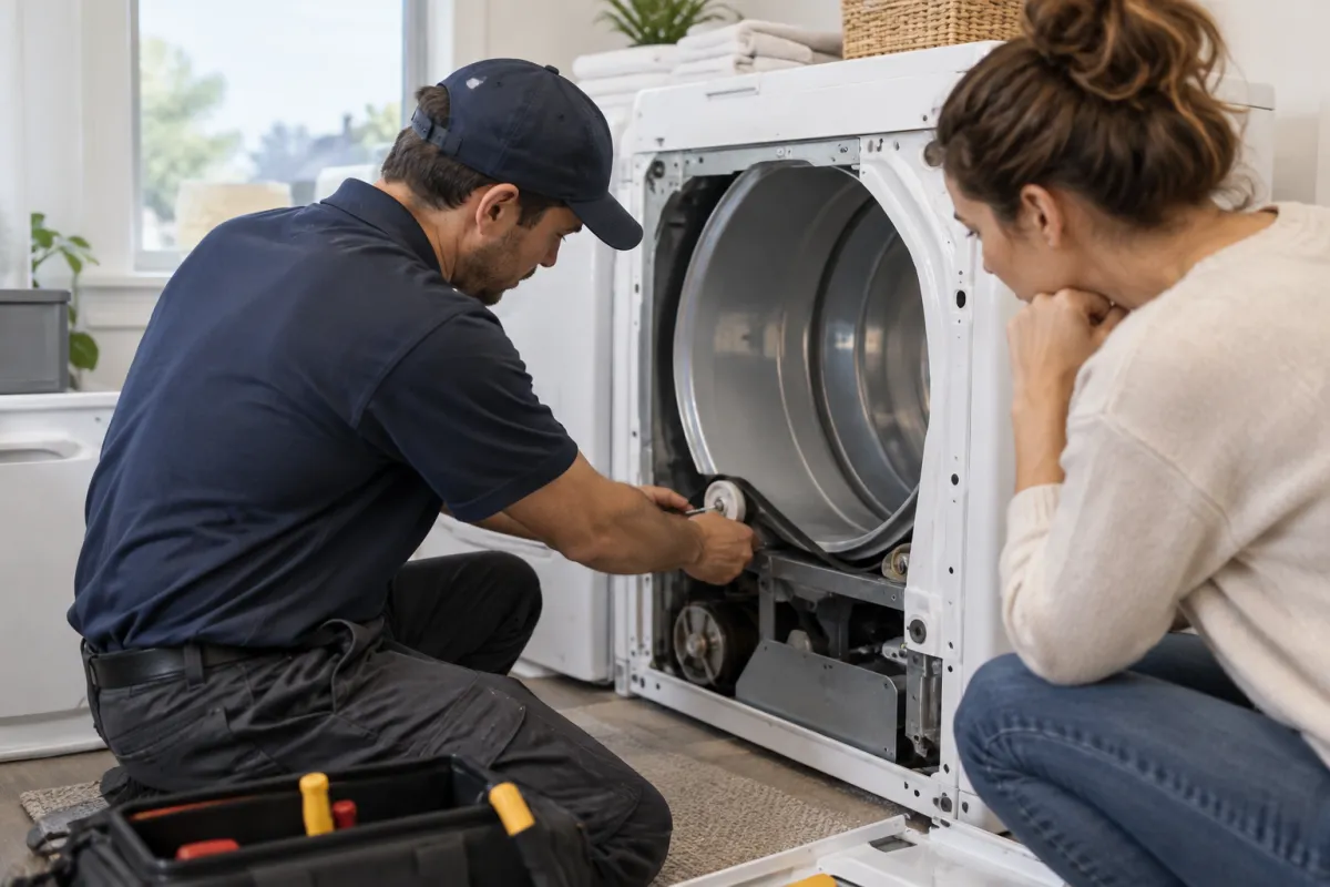 Restore a smoother, quieter dryer