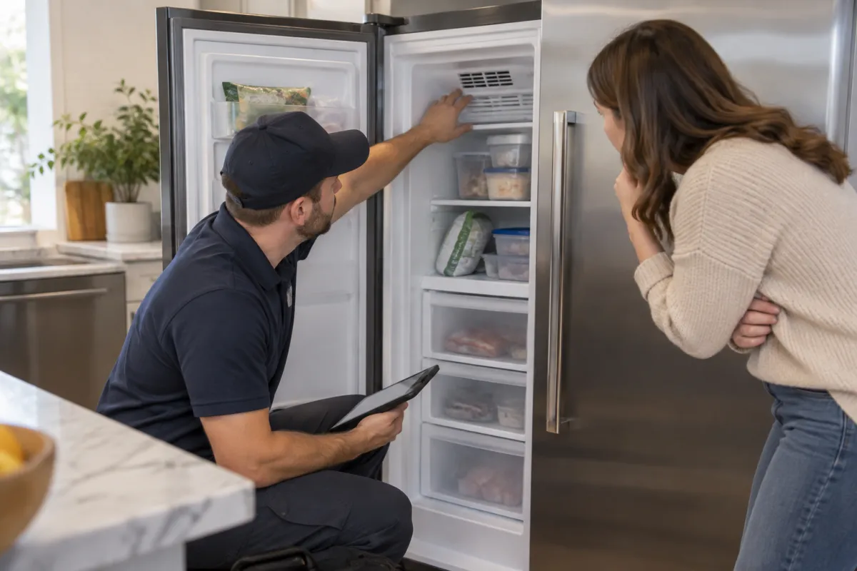 Find out why your freezer won’t stop